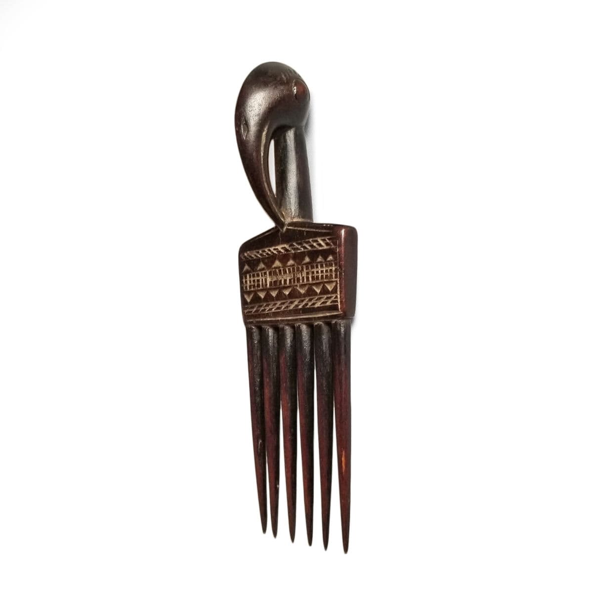 Vintage Ivory Coast Senufo Comb - Thumbnail 2