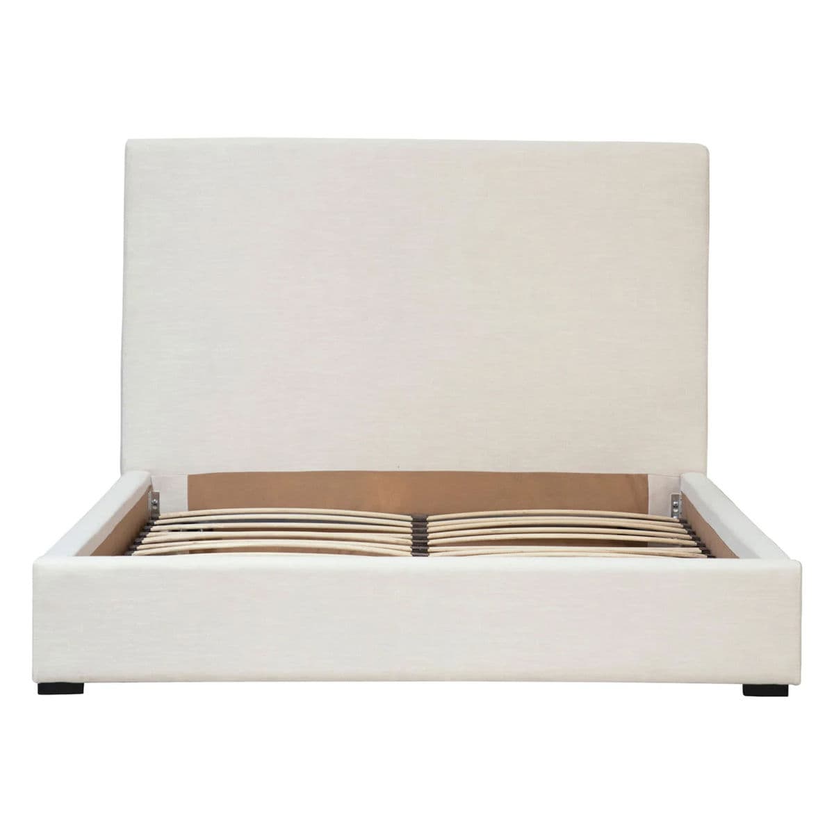 Winter White Upholstered Queen Bed - Thumbnail 2