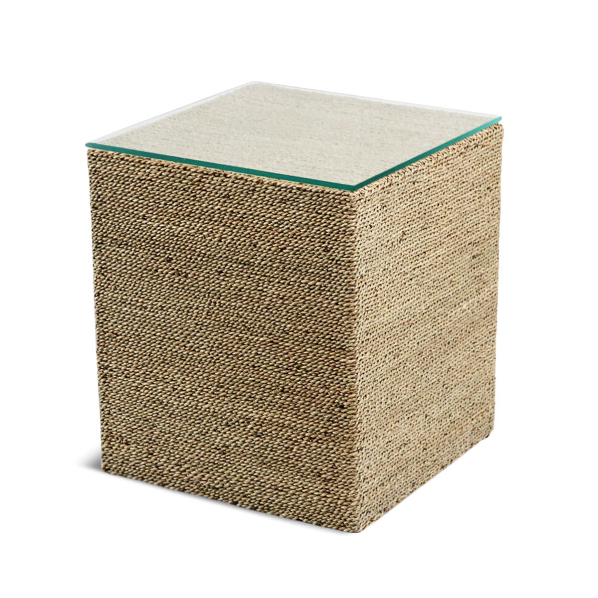 Square Seagrass Rope Side Table - Thumbnail 2