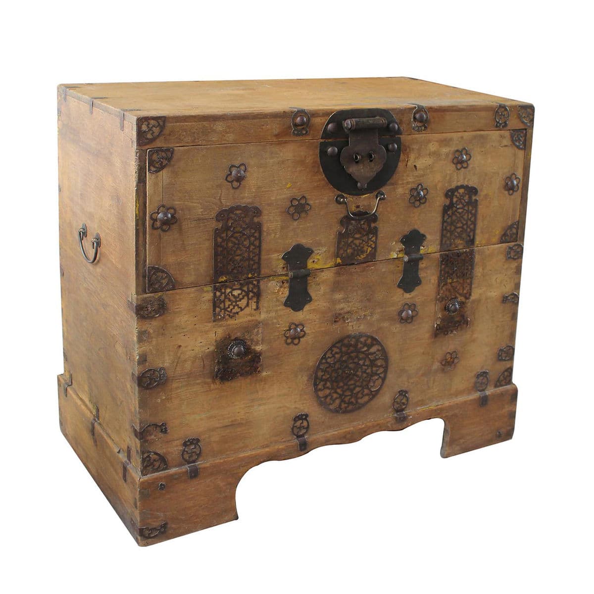 Antique Mongolian Table Trunk - Thumbnail 2