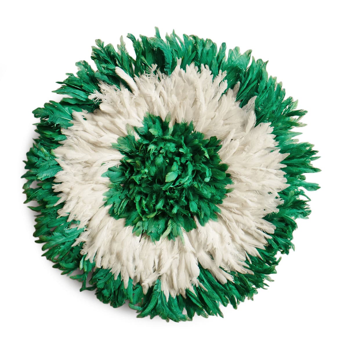 Green & White Juju Hat Wall Art - Thumbnail 2
