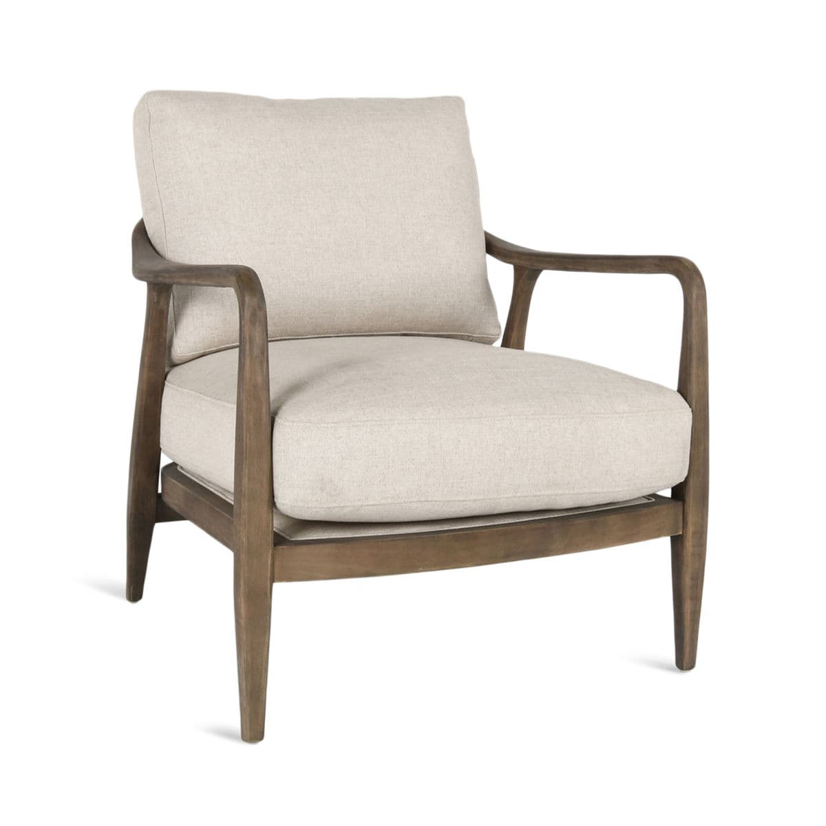 Mid C Oak Arm Chair - Thumbnail 2