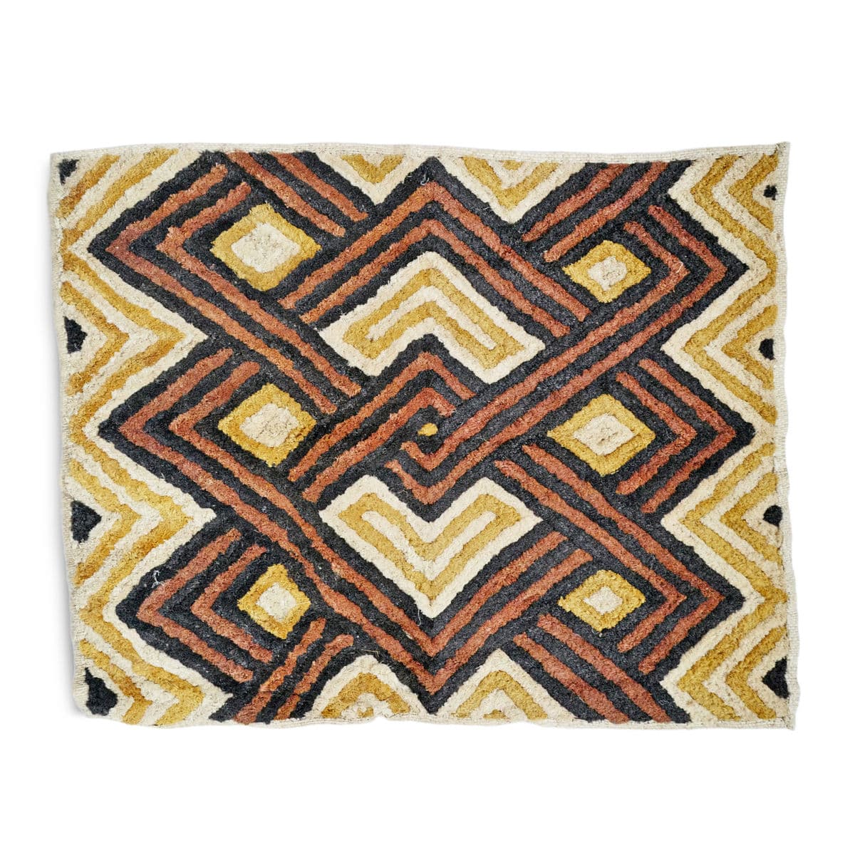 Vintage Kuba Grass Textile - Thumbnail 2