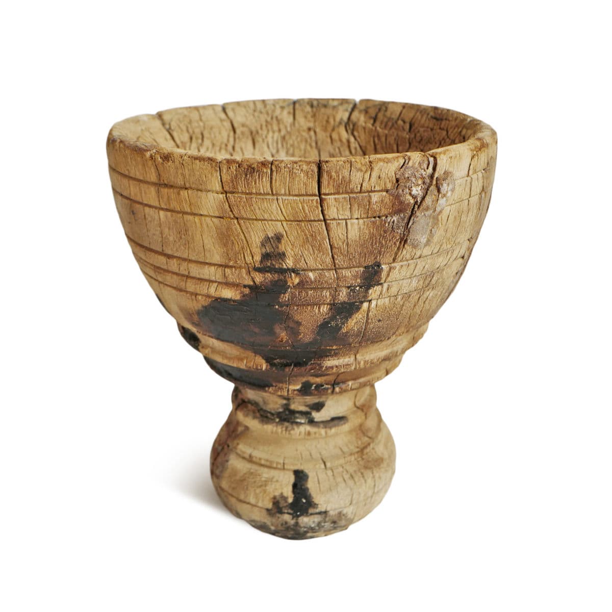 Old Wood India Mortar Cup - Thumbnail 2