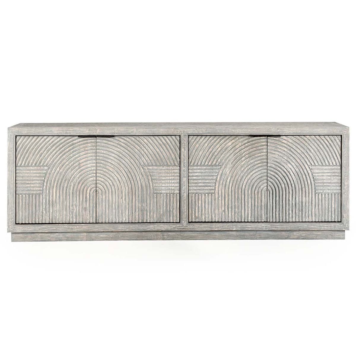 Grey Cream Wash Deco Sideboard - Thumbnail 2