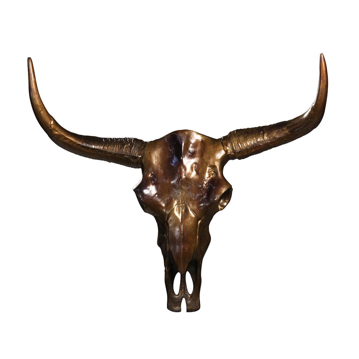 Bronze Cow Skull - Thumbnail 2