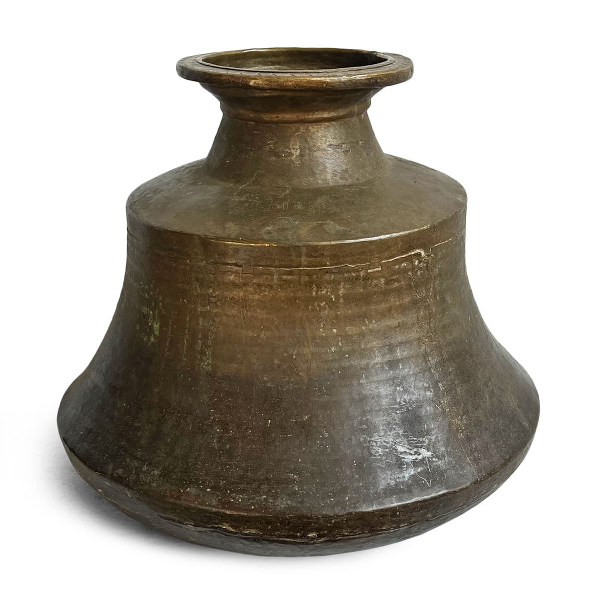 Antique Bronze Rambagh Palace Pot - Thumbnail 2