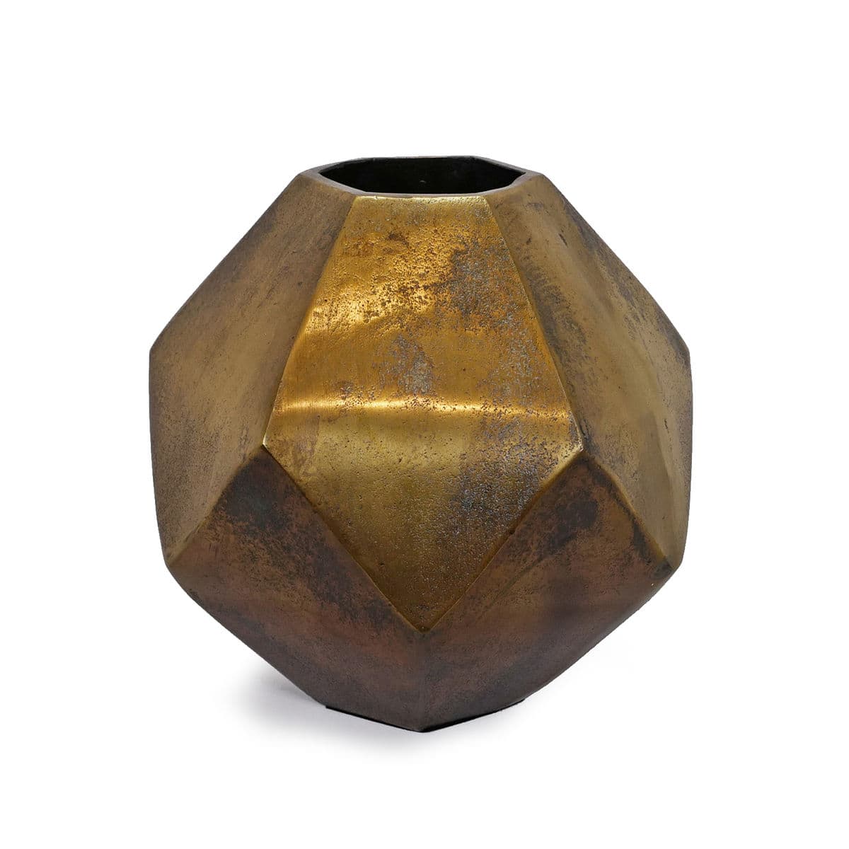 Brass Prism Vase - Thumbnail 2