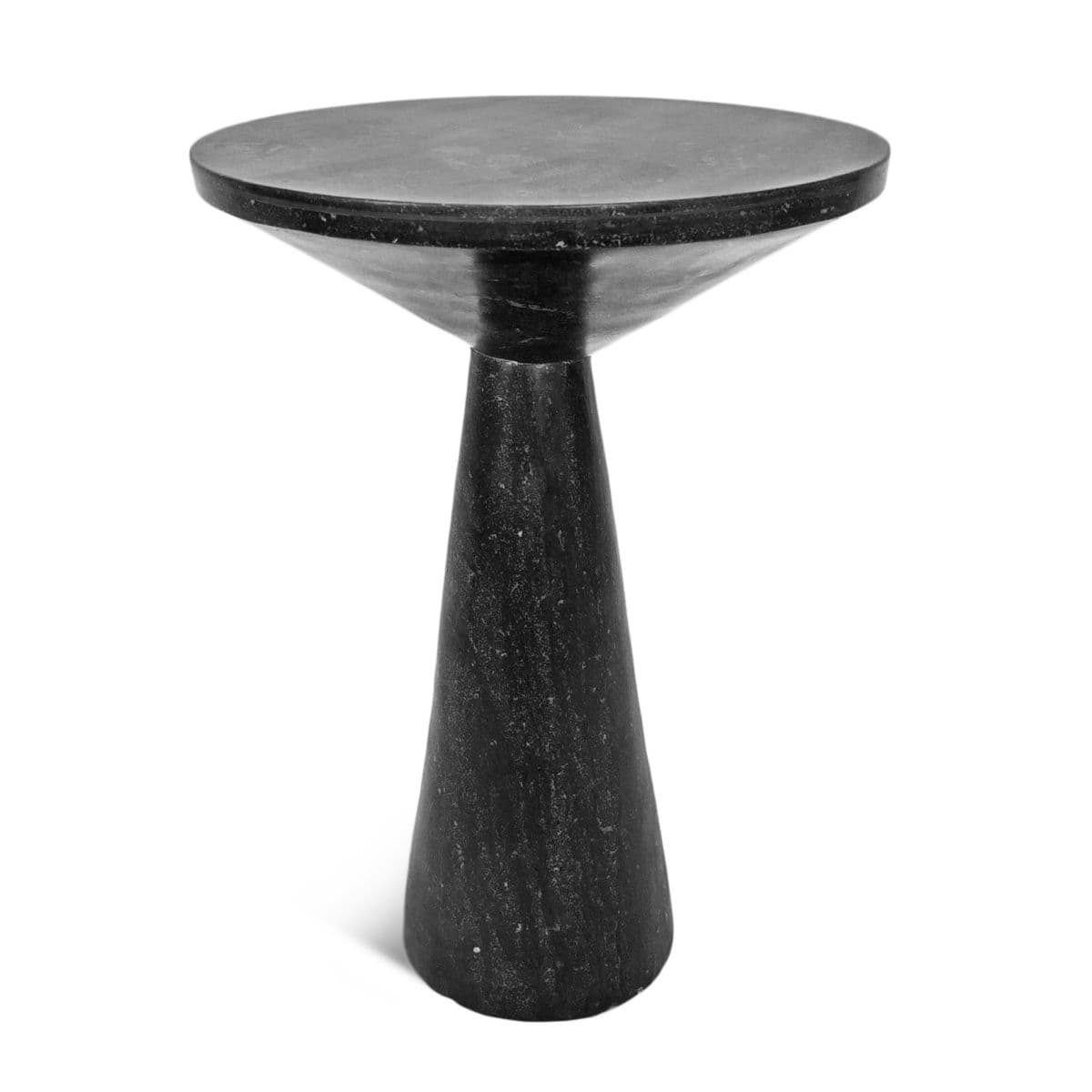 Charcoal Bluestone Cone Side Table Large - Thumbnail 2