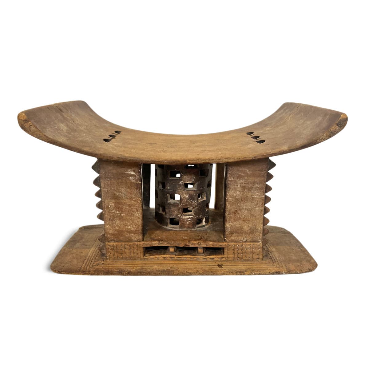 Original Vintage Asante Stool - Thumbnail 2