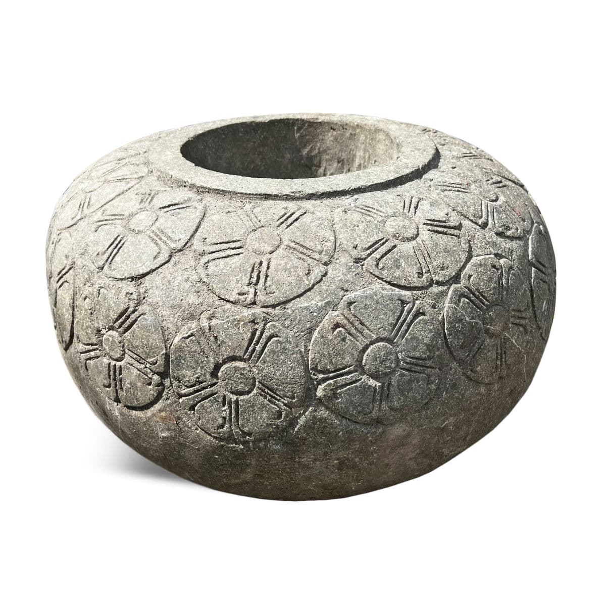 Java Stone Flower Pot - Thumbnail 2