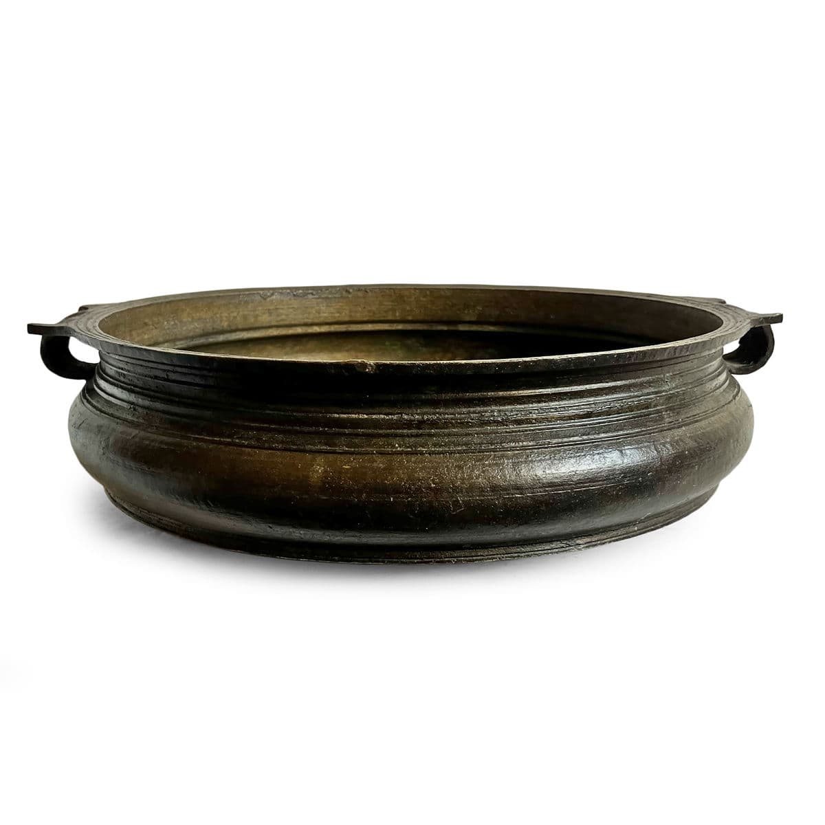 Antique Bronze Urli Bowl - Thumbnail 2