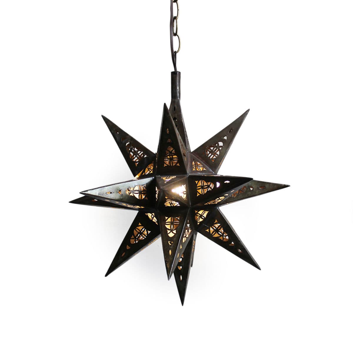 Moravian Tin Star Lantern (Small) - Thumbnail 2