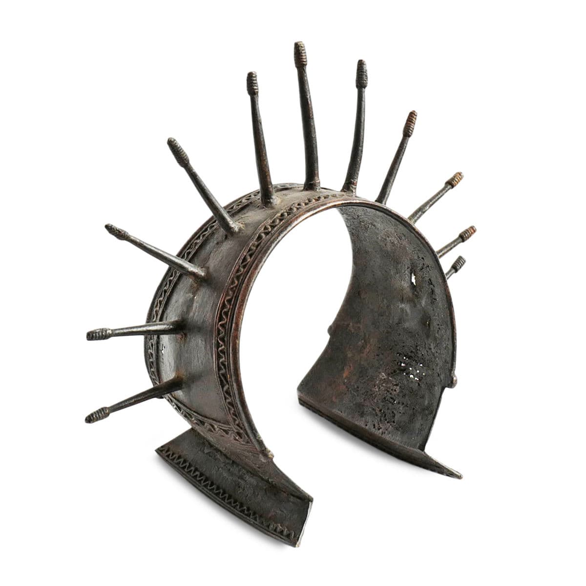 Antique Nigerian Bronze Currency - Thumbnail 2