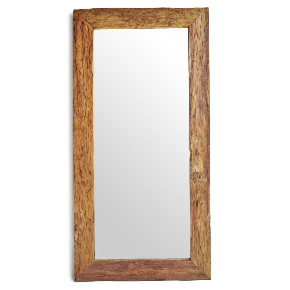 Salvaged Teak Full Length Mirror - Thumbnail 2