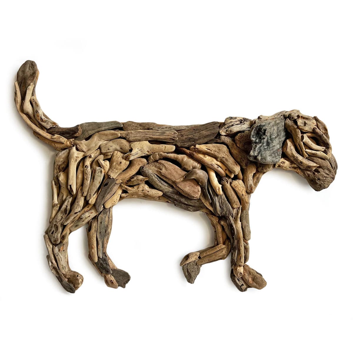 Driftwood Dog Wall Art - Thumbnail 2