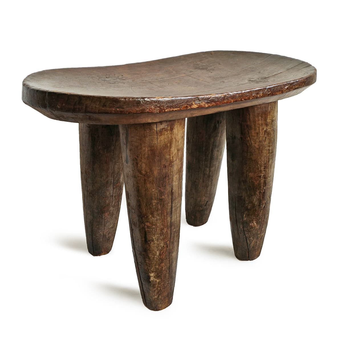 Vintage Nupe Stool Nigeria - Thumbnail 2
