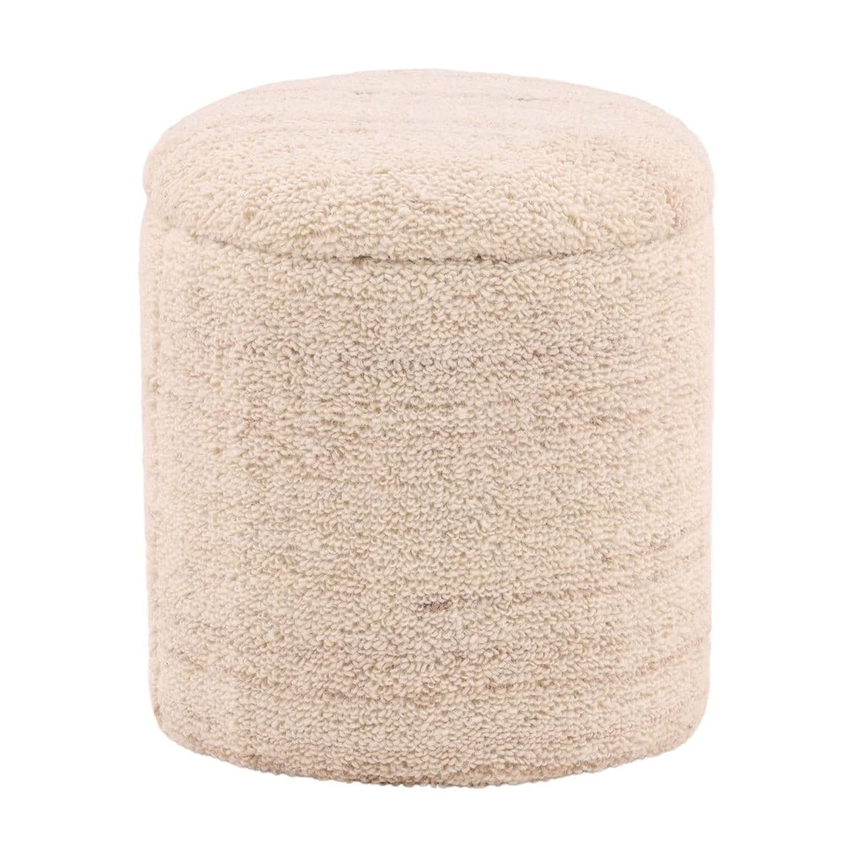 Ivory Loop Soft Stool - Thumbnail 2
