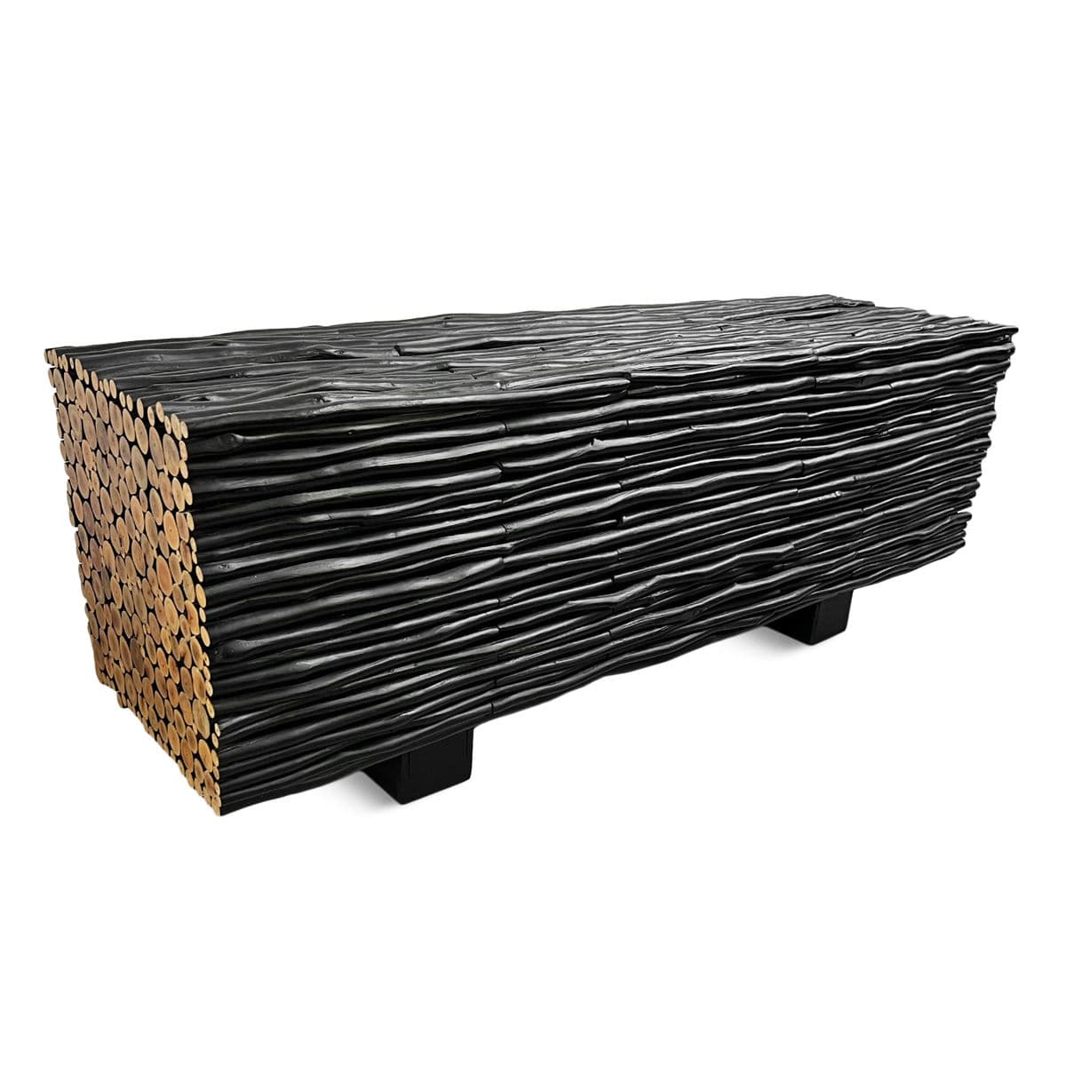 Black Mod Twig Bench - Thumbnail 2