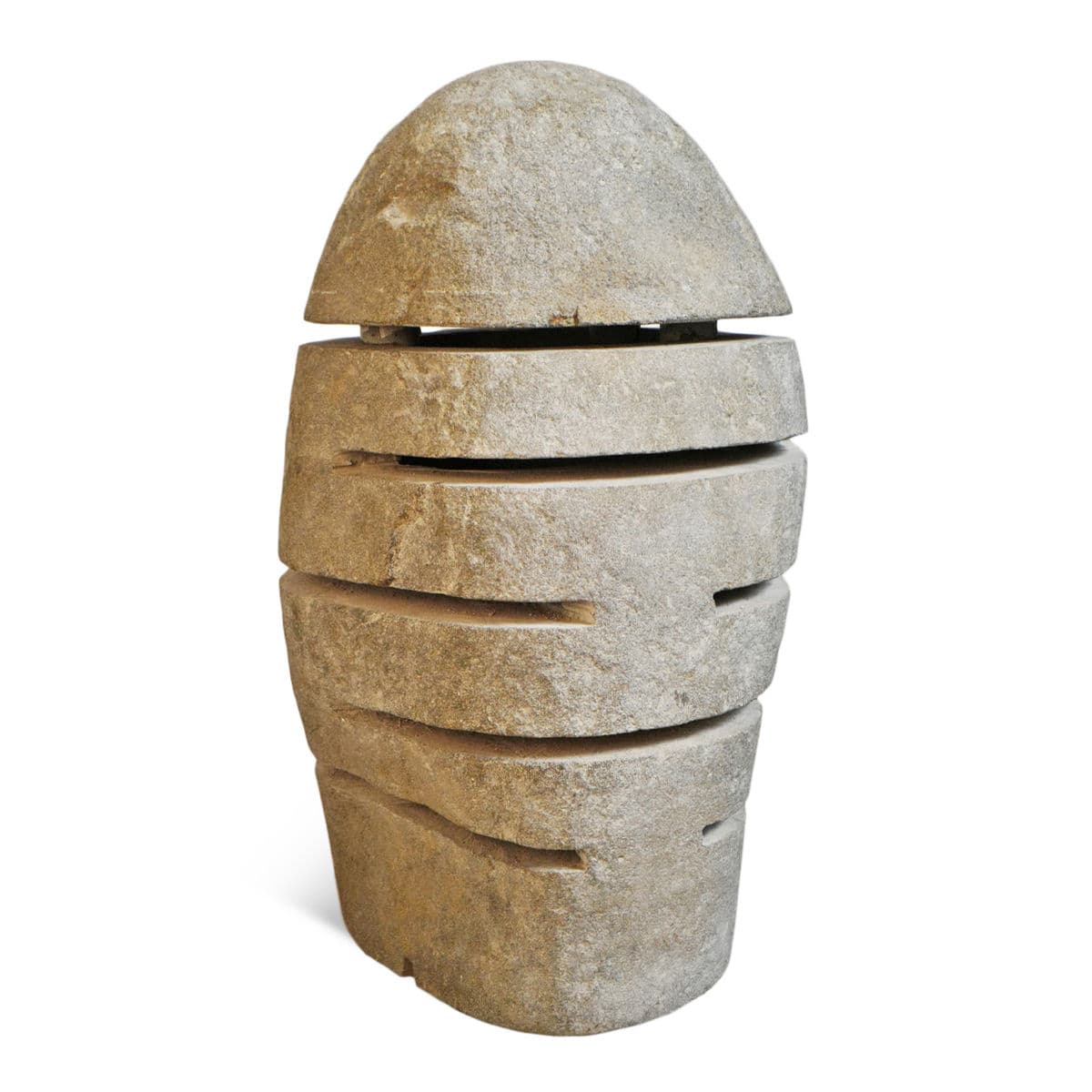 River Rock Garden Lantern X-Large - Thumbnail 2