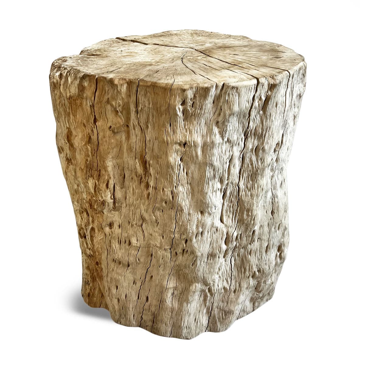 Washed Lychee Stump Table - Thumbnail 2