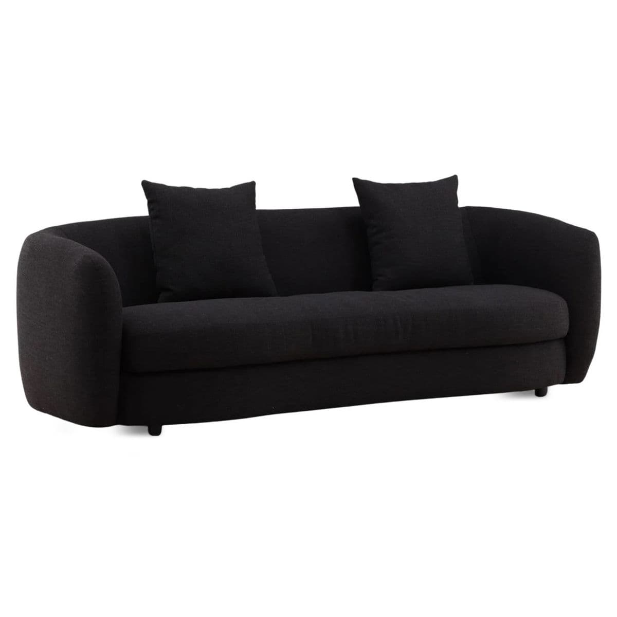 Modern Dark Charcoal Sofa - Thumbnail 2