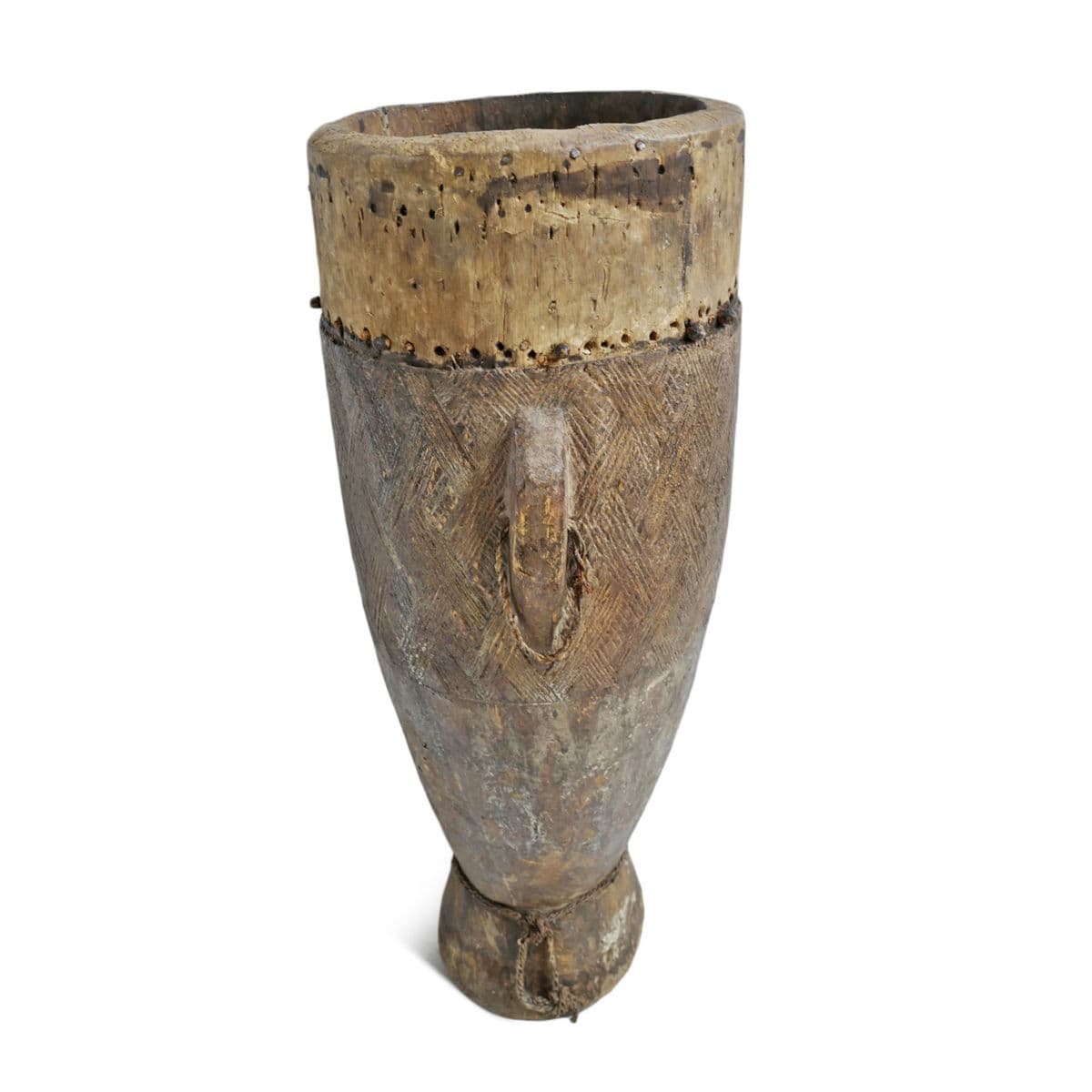 Vintage Kuba Drum Pot - Thumbnail 2