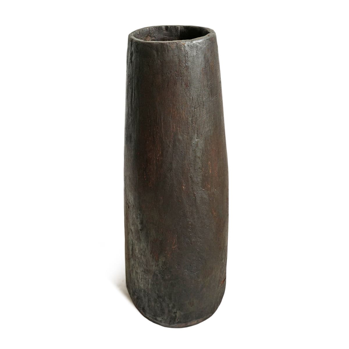 Old Naga Tall Wood Pot - Thumbnail 2