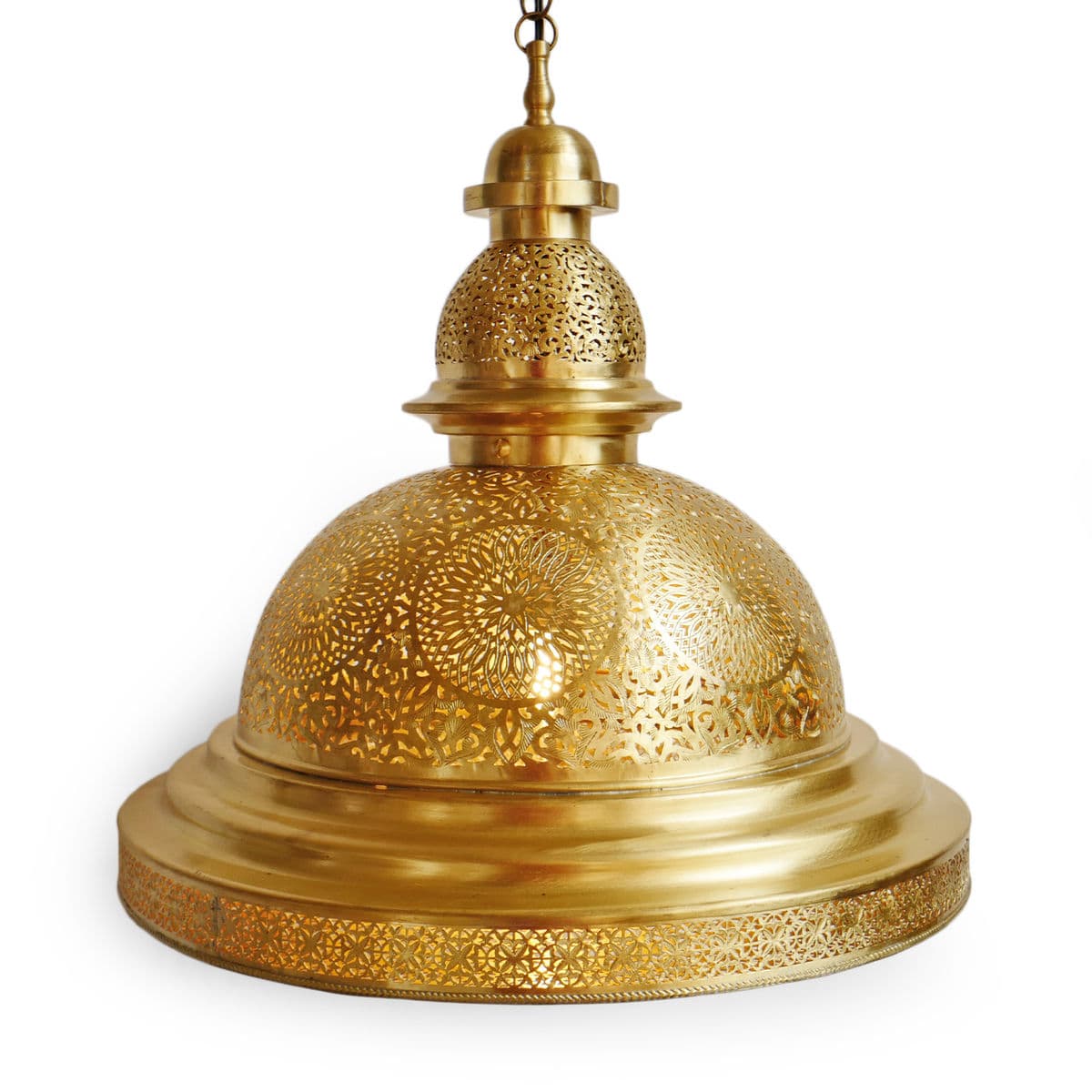 Brass Bell Pendant Medium - Thumbnail 2