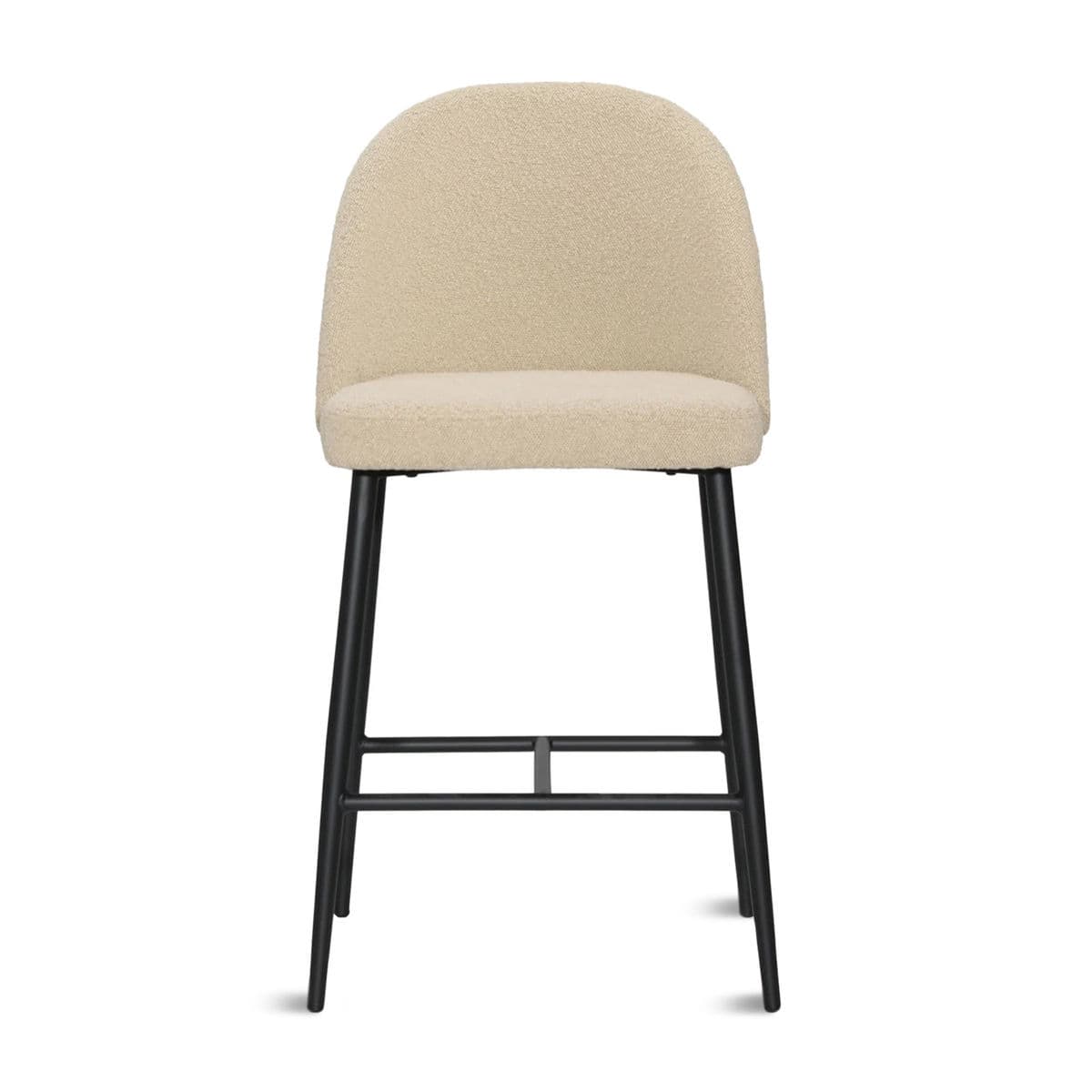 Aria Modern Boucle Counter Stool - Thumbnail 2