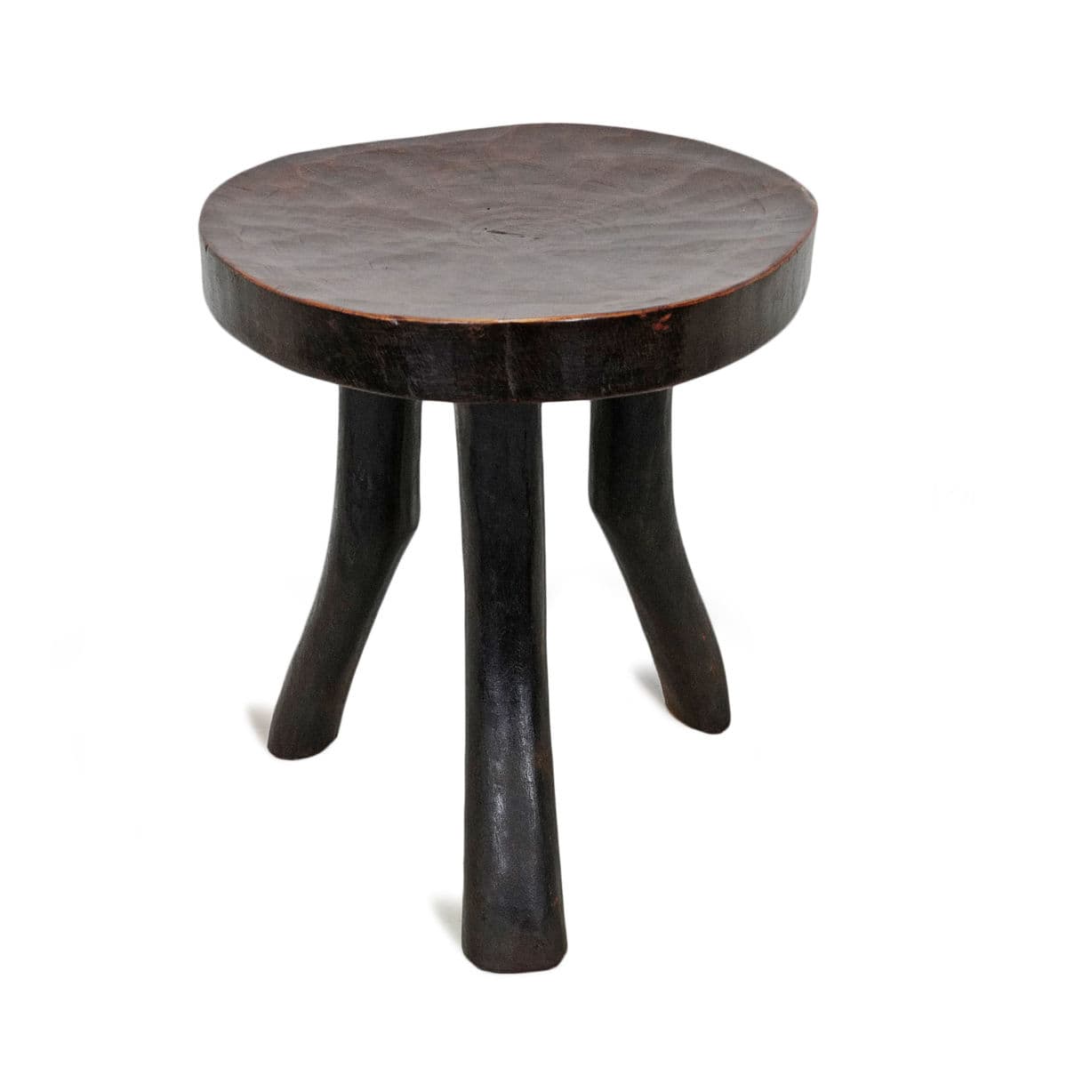 Vintage Luo Sudan Wood Stool - Thumbnail 2