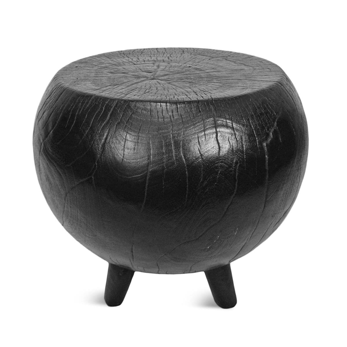 Ebony Kira Stool Table - Thumbnail 2