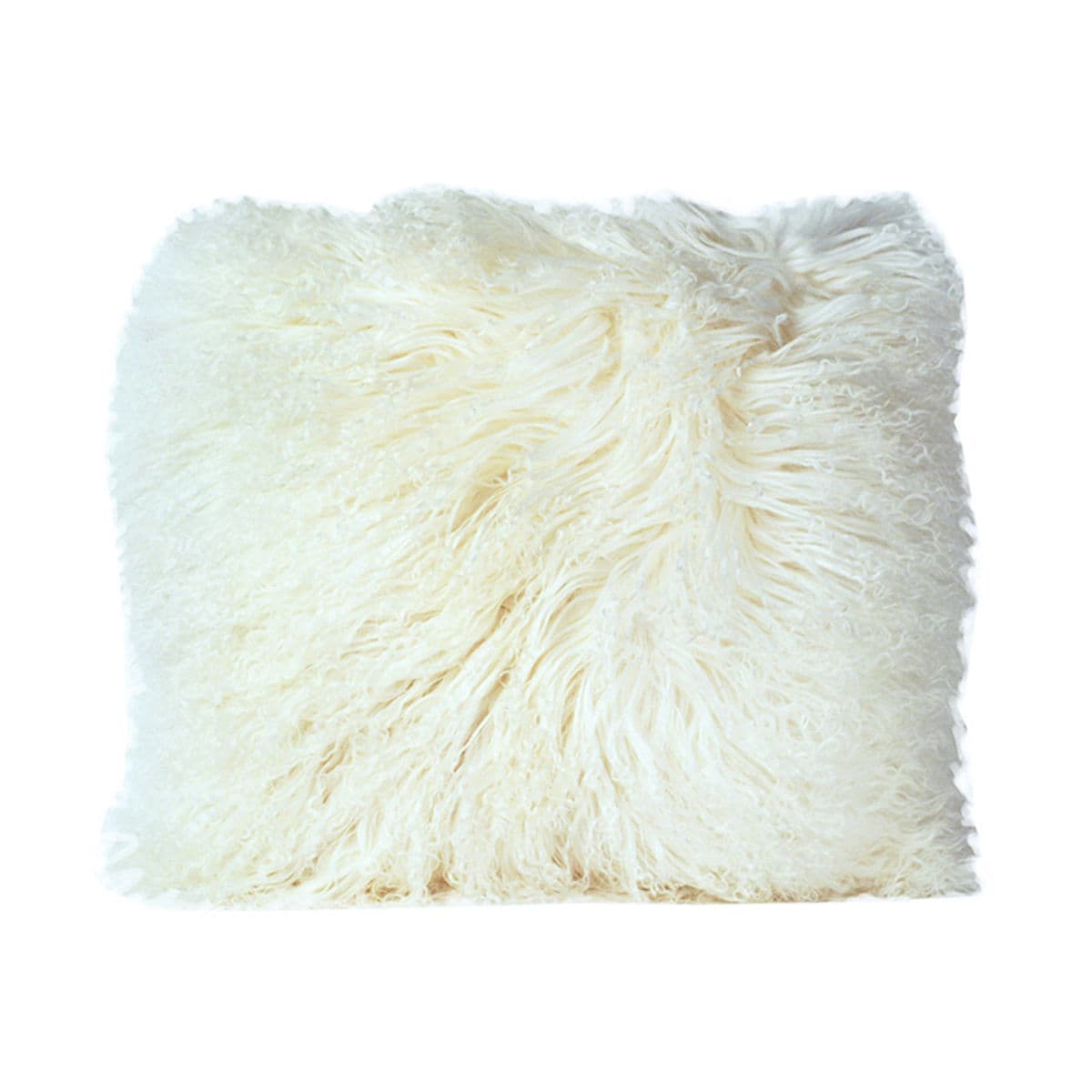 Ivory Mohair Down Pillow - Thumbnail 2