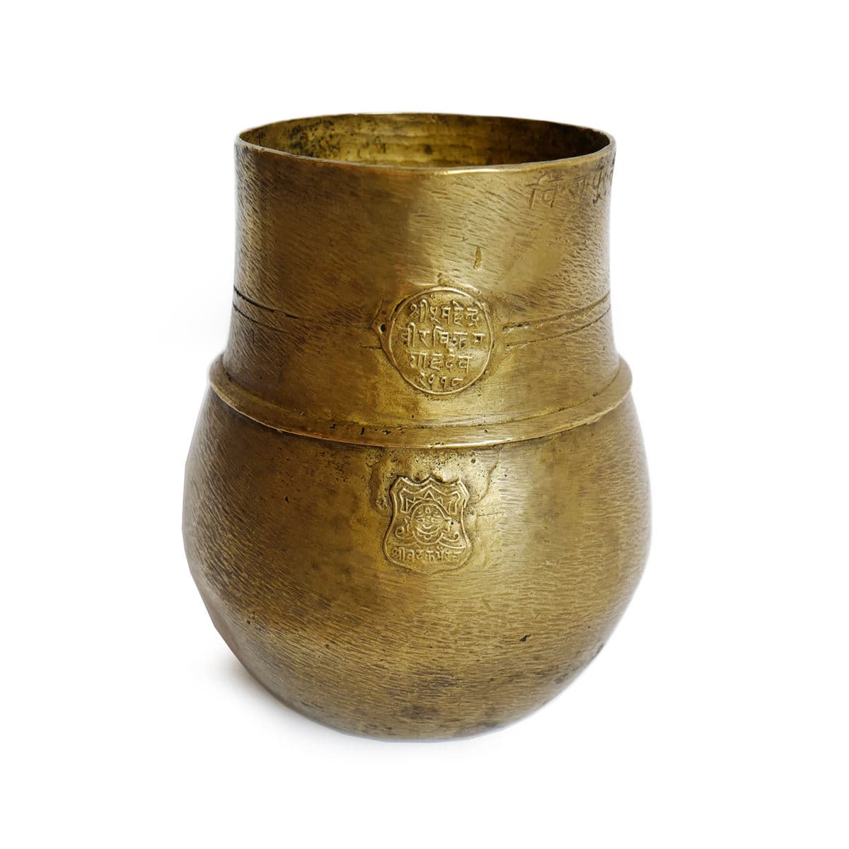 Old Bronze Mana Cup Nepal - Thumbnail 2