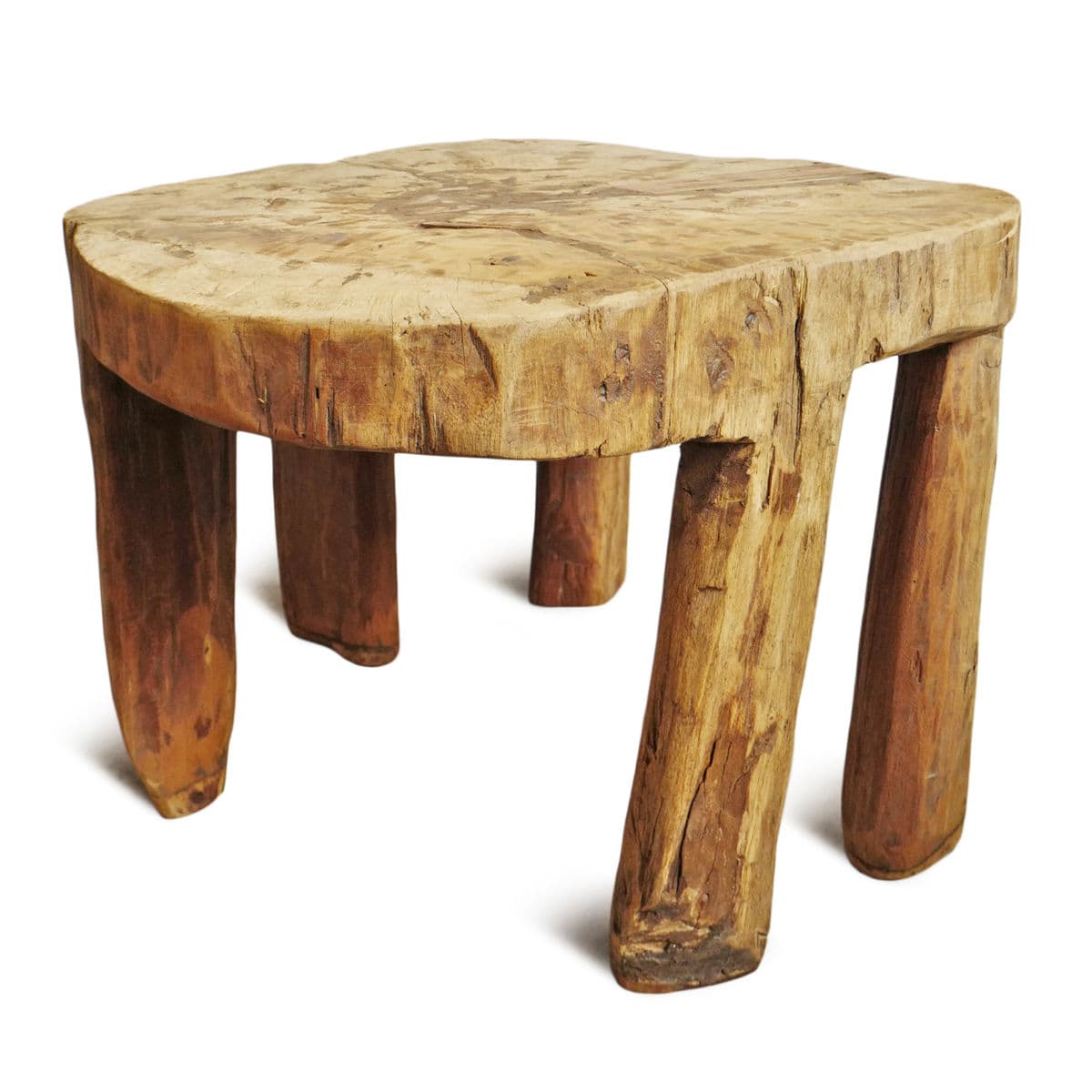 Rustic Naga Five Leg Wood Table - Thumbnail 2