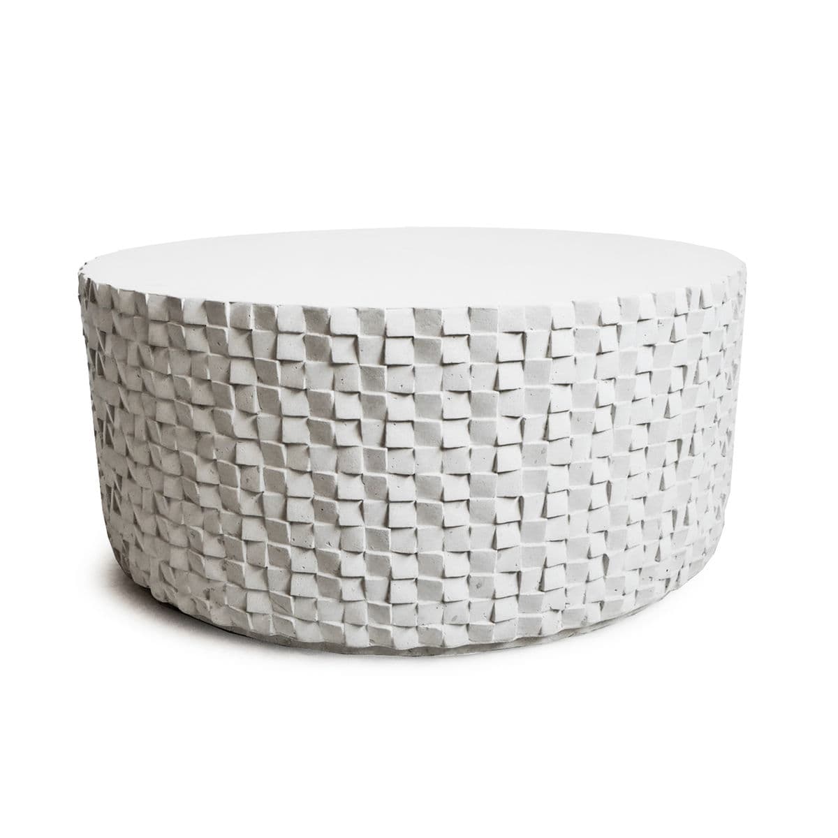 Outdoor Jenga Round Coffee Table - Thumbnail 2