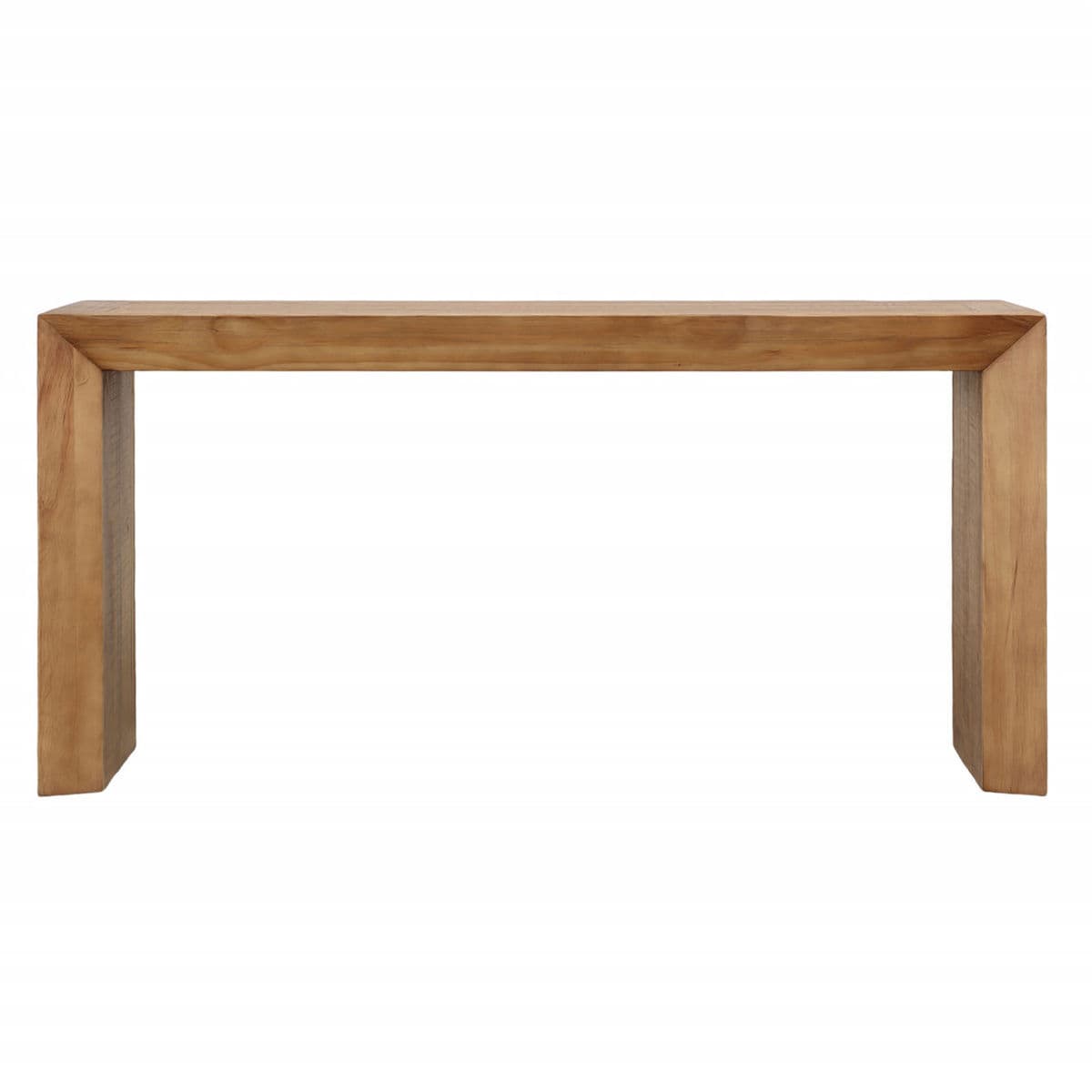 Natural Pine Waterfall Console - Thumbnail 2