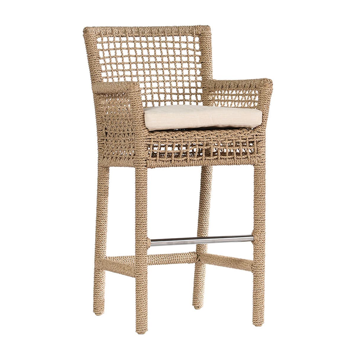 Outdoor Rope Bar Stool - Thumbnail 2