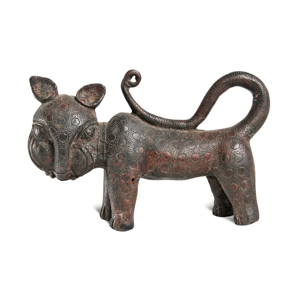 Benin Bronze Leopard - Thumbnail 2