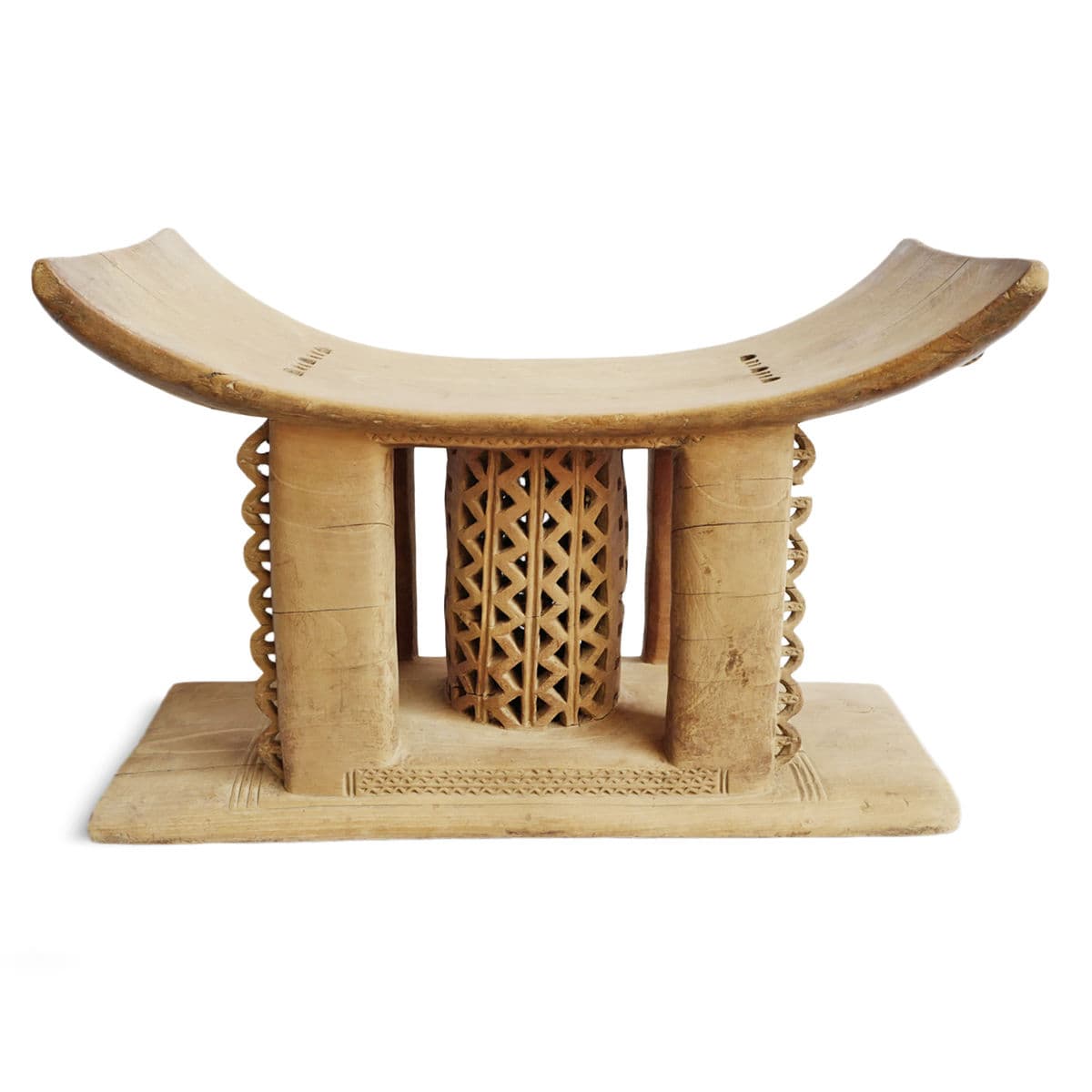 Vintage Asante Chief Stool - Thumbnail 2