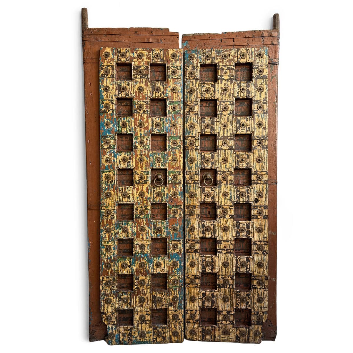 Old Painted Indian Doors - Thumbnail 2