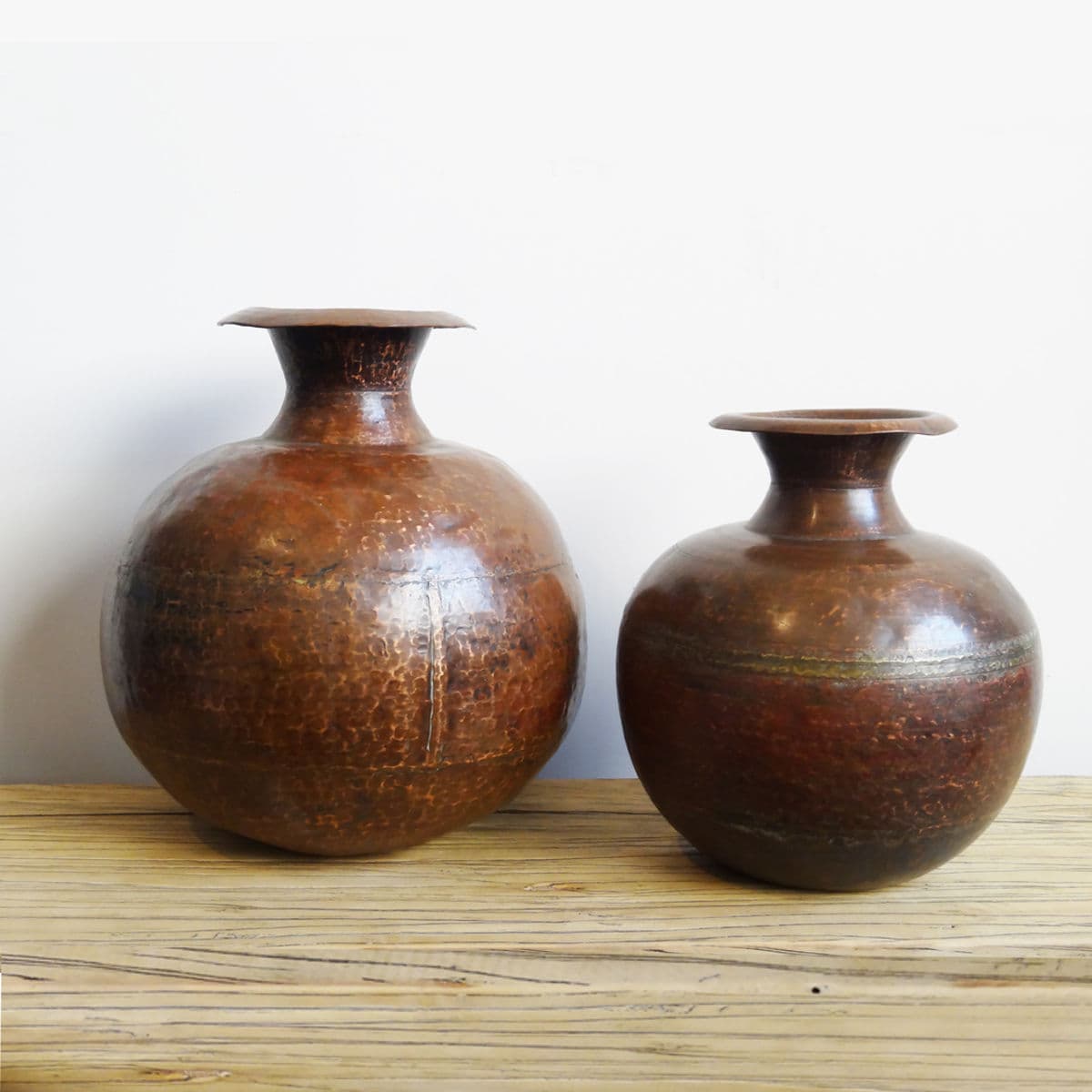 Antique Copper Water Vessel - Thumbnail 2