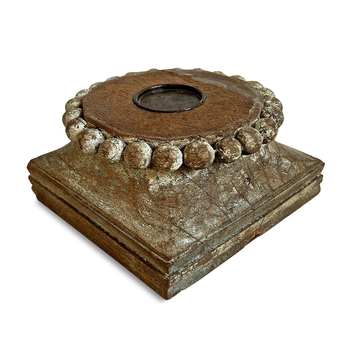 Antique Corinthian Candle Stand - Thumbnail 2