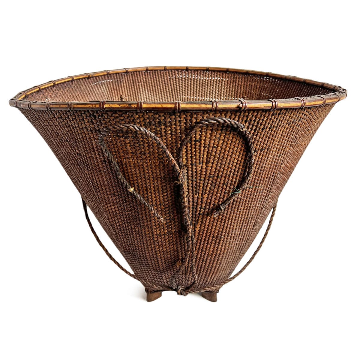 Old Nepal Village Basket - Thumbnail 2