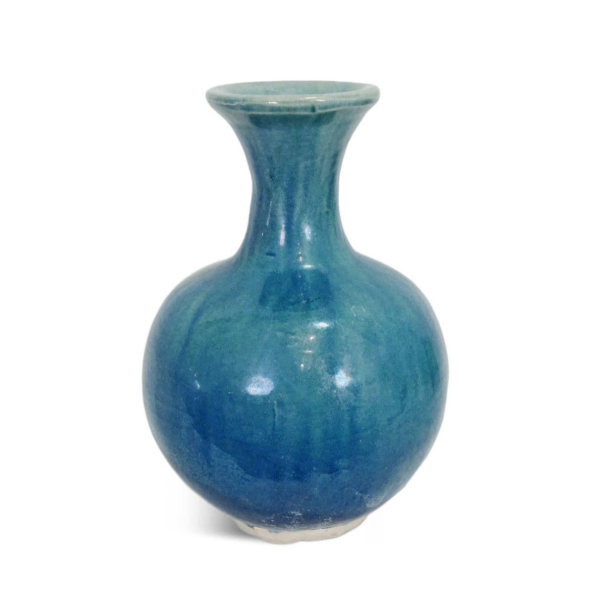 Caspian Blue Ceramic Vase - Thumbnail 2