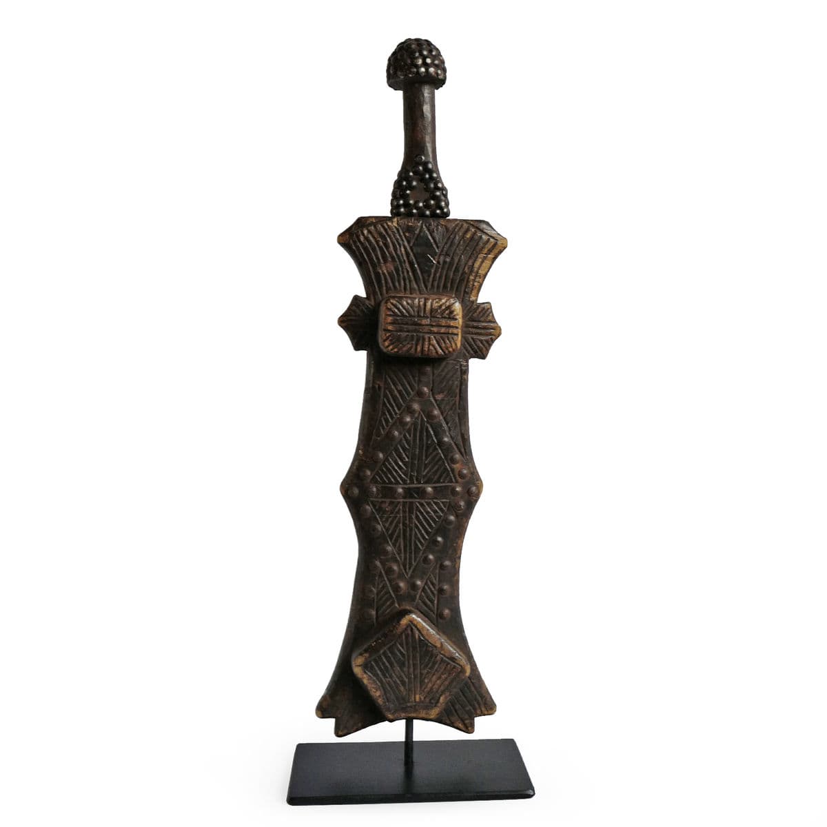 Old Kuba Congo Knife - Thumbnail 2