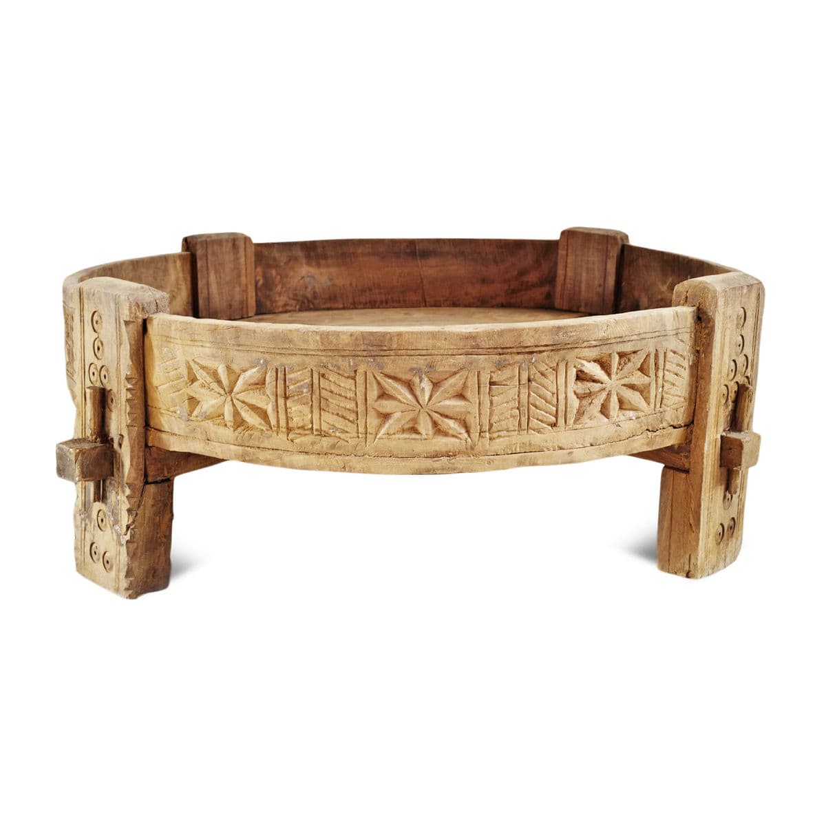 Vintage India Grinder Stool / Table - Thumbnail 2