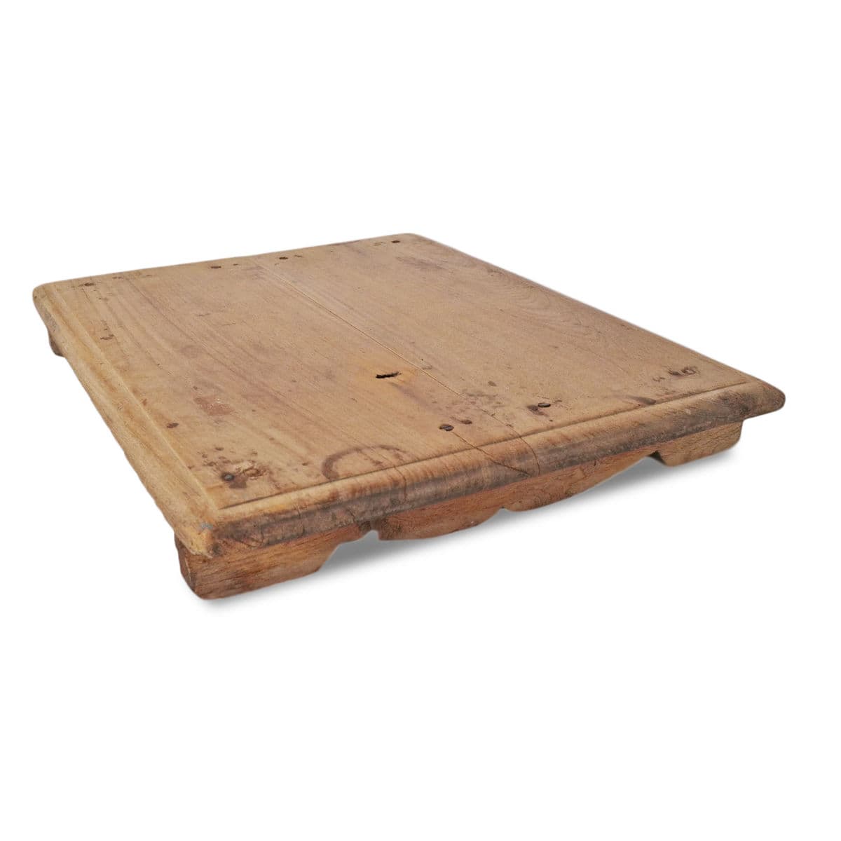 Vintage Teak Low Bajot Tray - Thumbnail 2