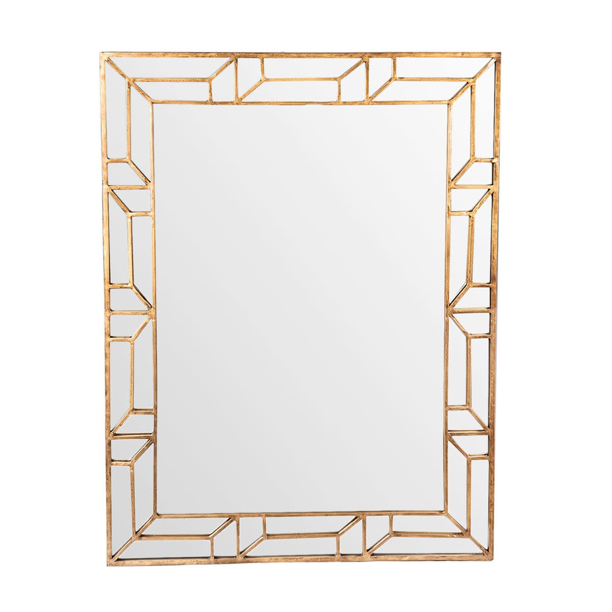 Gold Leaf Deco Mirror - Thumbnail 2