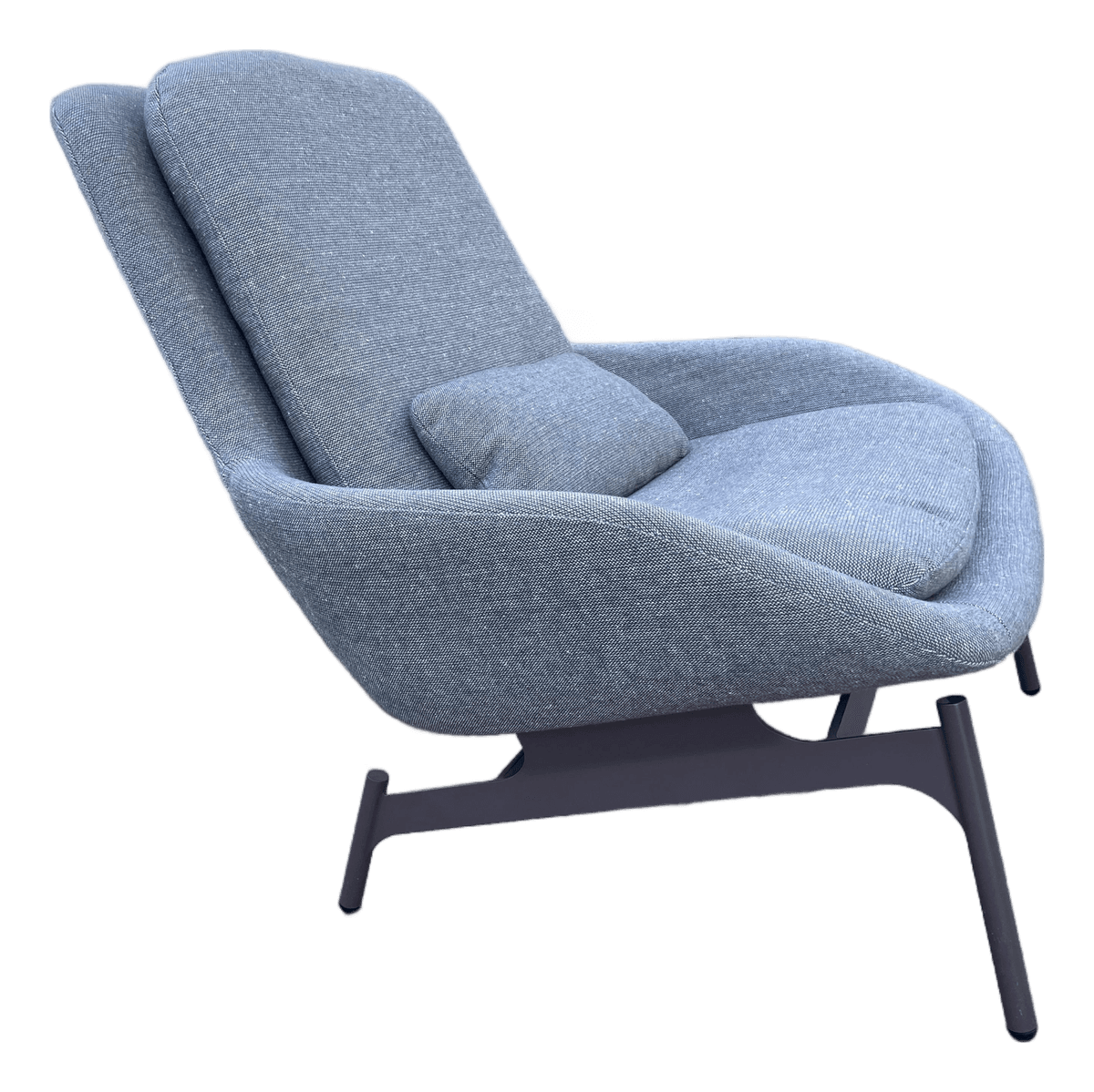 Blu Dot Lounge Field Chair in Gray Fabric - Thumbnail 2
